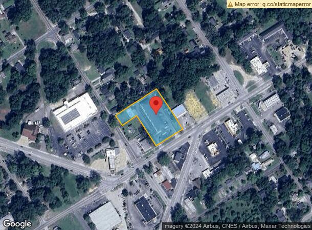  820 Market St, Cheraw, SC Parcel Map