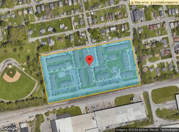  2500 Federal Ave, Williamsport, PA Parcel Map