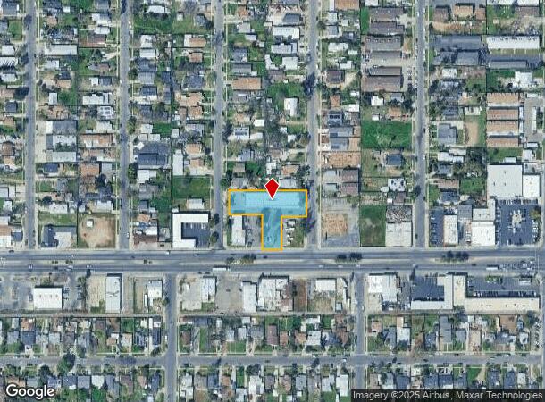  4729 E Cesar Chavez Blvd, Fresno, CA Parcel Map