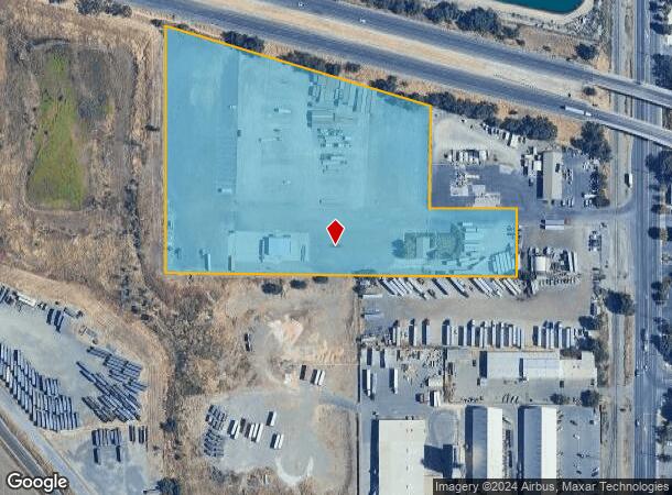  595 N East St, Woodland, CA Parcel Map