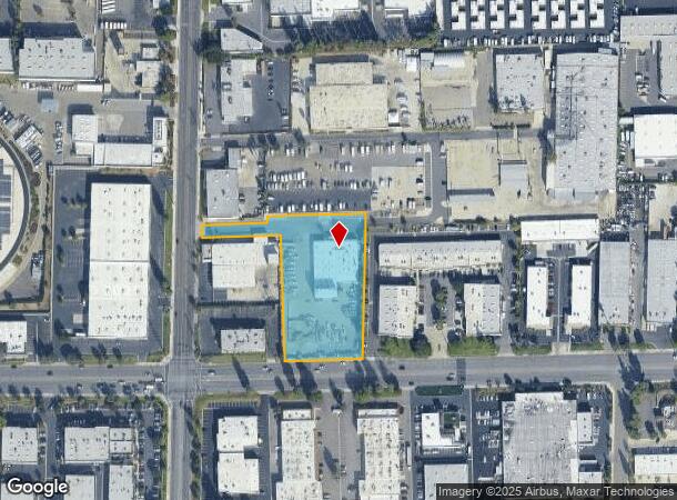 404 N Berry St, Brea, CA Parcel Map