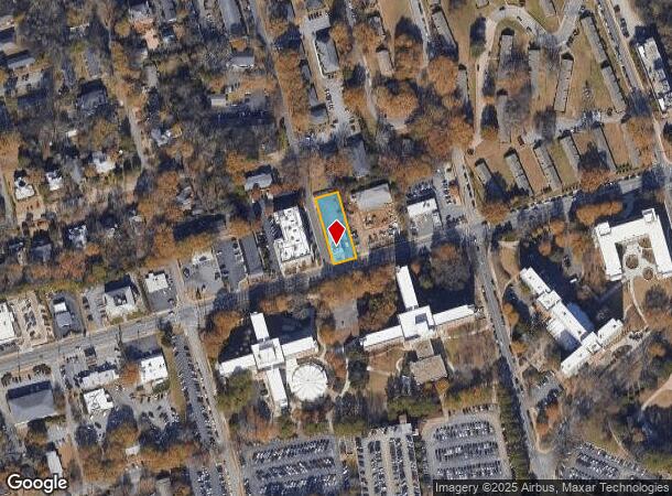  396 Baxter St, Athens, GA Parcel Map