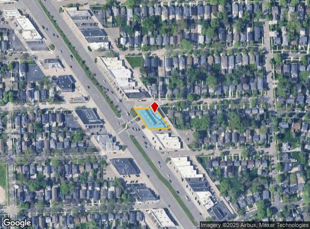 33588 Woodward Ave, Birmingham, MI Parcel Map