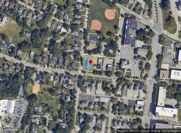 408 Allegheny Ave, Towson, MD Parcel Map