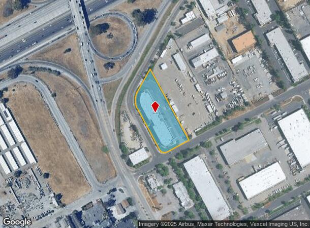 6111 Southfront Rd, Livermore, CA Parcel Map