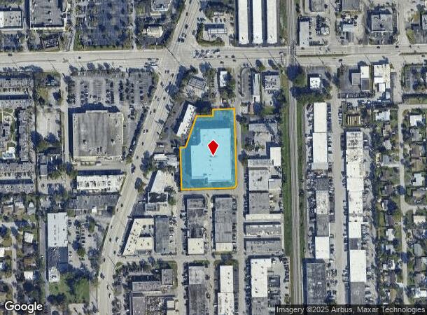 4950 N Dixie Hwy, Oakland Park, FL Parcel Map