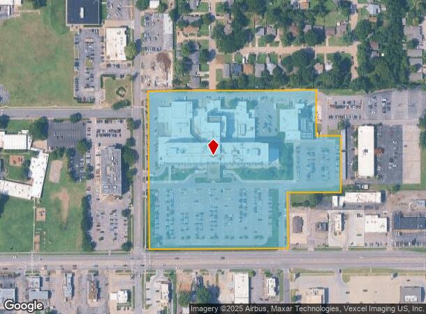  3600 E Harry St, Wichita, KS Parcel Map