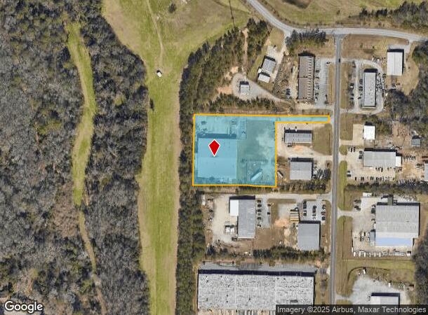 507 Hillcrest Industrial Blvd, Macon, GA Parcel Map