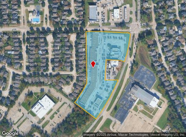 18321 W Lake Houston Pkwy, Humble, TX Parcel Map