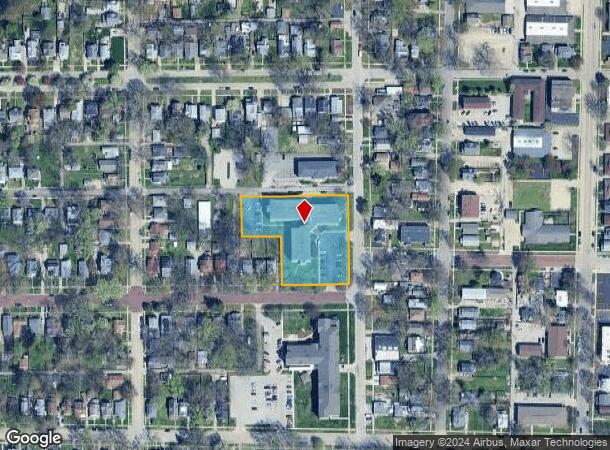  405 Williams St, Springfield, IL Parcel Map