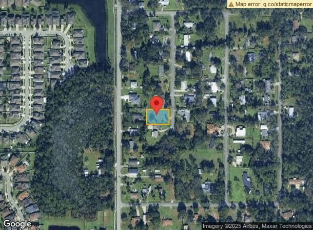  816 Geranium Ave, Orlando, FL Parcel Map