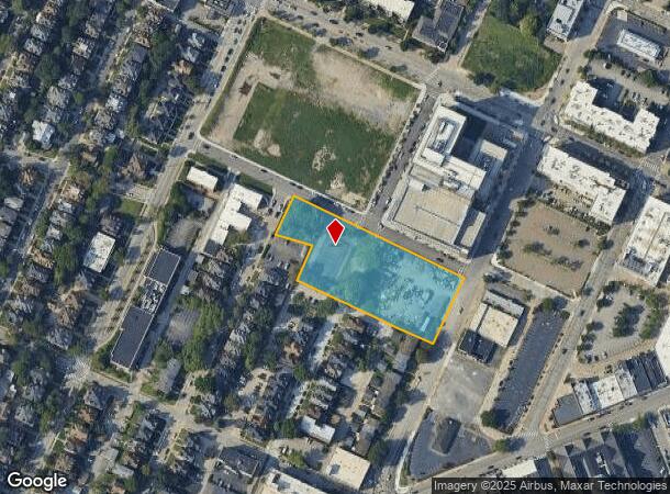 201 S Amber St, Pittsburgh, PA Parcel Map