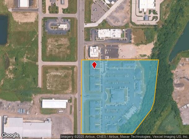  11035 Broadway, Crown Point, IN Parcel Map