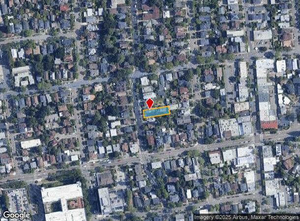 2919 Hillegass Ave, Berkeley, CA Parcel Map
