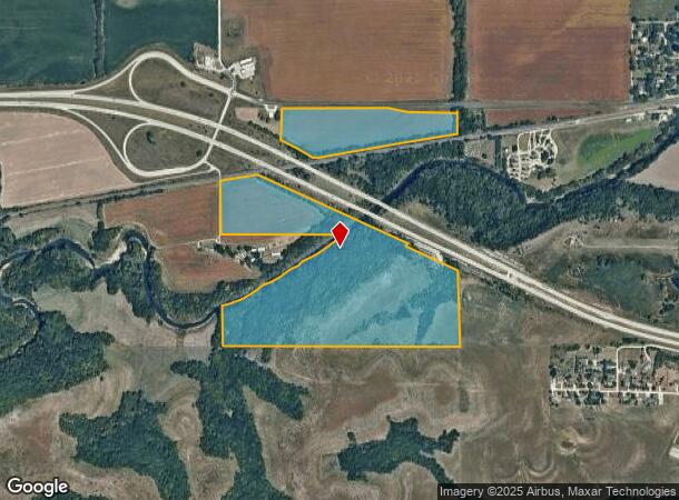  Little Fork Rd, Paxico, KS Parcel Map