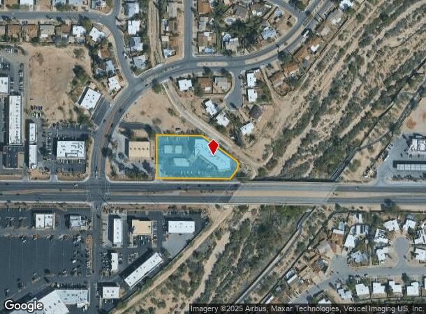 3580 W Ina Rd, Tucson, AZ Parcel Map