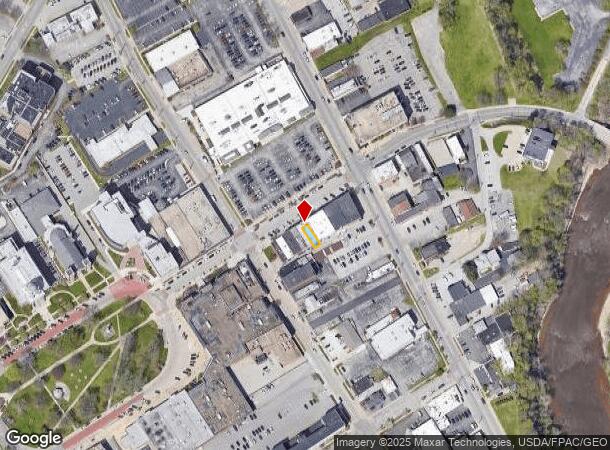  166 Main St, Painesville, OH Parcel Map