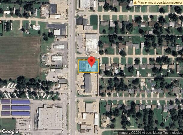  3115 N 14Th St, Ponca City, OK Parcel Map