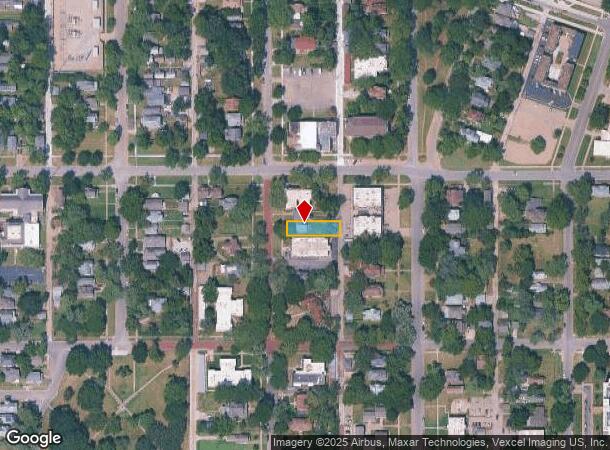  1252 Sw Fillmore St, Topeka, KS Parcel Map