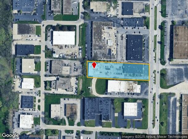 3485 N 124Th St, Brookfield, WI Parcel Map