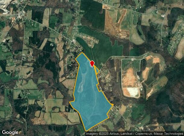  7295 Woodleaf Rd, Woodleaf, NC Parcel Map