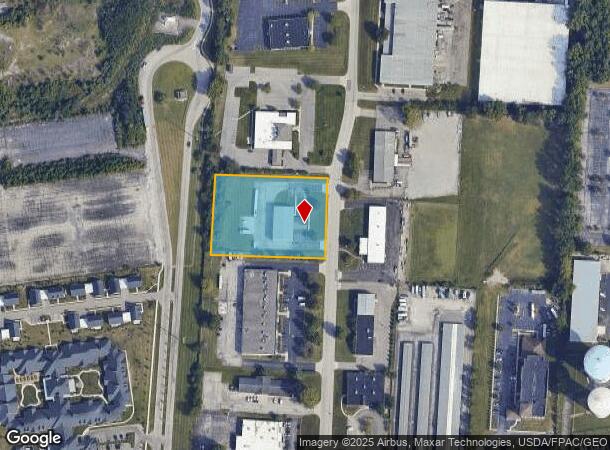 175 Outerbelt St, Columbus, OH Parcel Map