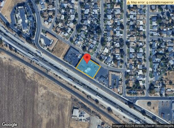  1033 Motel Dr, Merced, CA Parcel Map