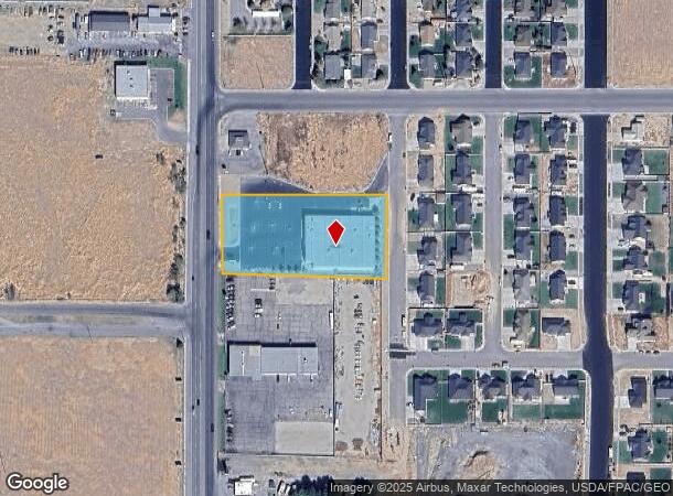1174 N Main St, Nephi, UT Parcel Map