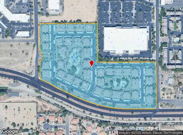  16601 N 12Th St, Phoenix, AZ Parcel Map