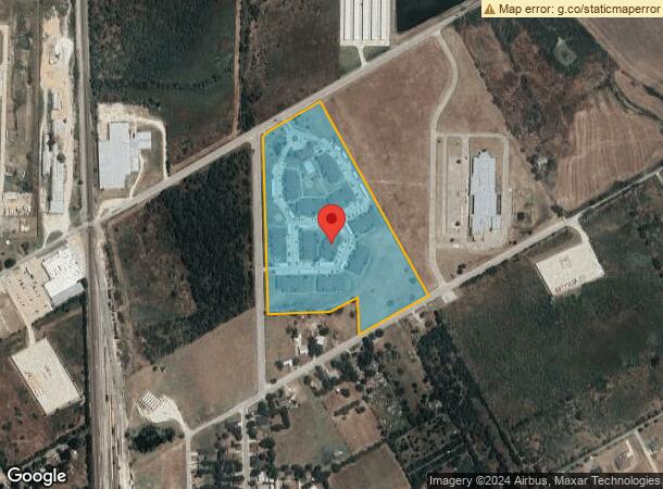  1302 E Kilpatrick St, Cleburne, TX Parcel Map