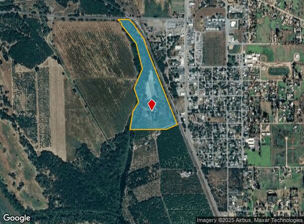  25076 Sycamore Ave, Los Molinos, CA Parcel Map