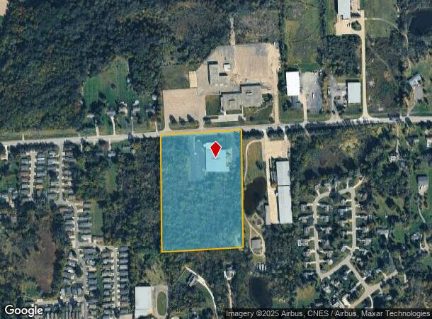 2151 W Thompson Rd, Fenton, MI Parcel Map