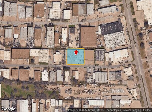 2671 Freewood Dr, Dallas, TX Parcel Map