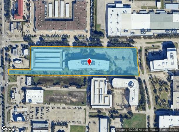 17420 Park Row Dr, Houston, TX Parcel Map
