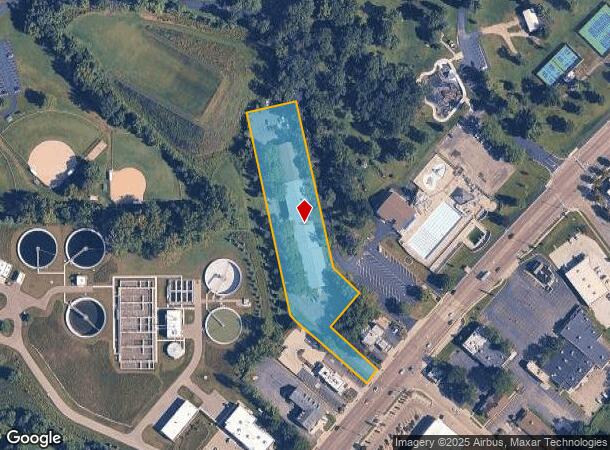 1329 Sycamore Rd, Dekalb, IL Parcel Map