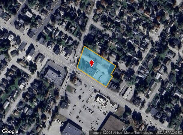  1000 Lisbon St, Lewiston, ME Parcel Map