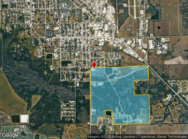 820 S Complex Dr, Immokalee, FL Parcel Map