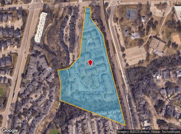  9236 Church Rd, Dallas, TX Parcel Map