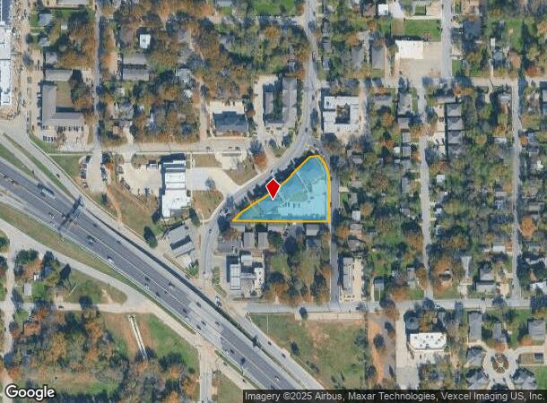 1220 Avenue A, Denton, TX Parcel Map