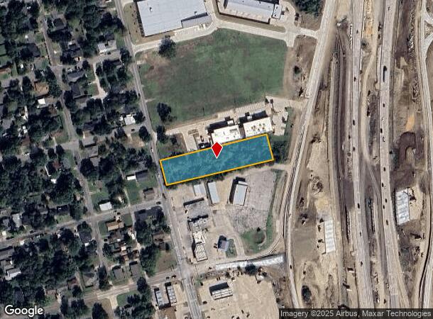  2007 N Travis St, Sherman, TX Parcel Map
