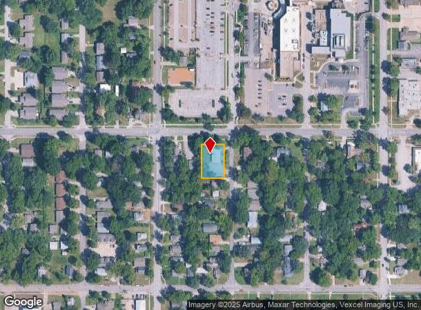  401 Arkansas St, Lawrence, KS Parcel Map