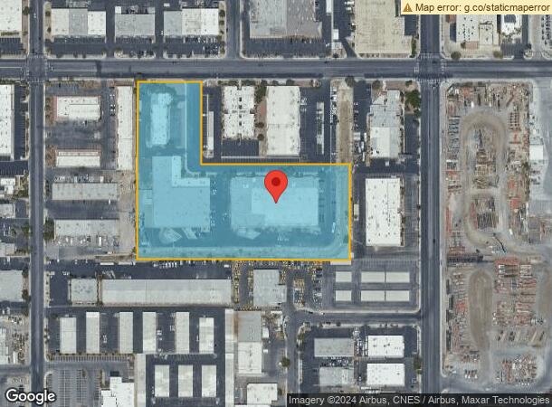  4505 W Hacienda Ave, Las Vegas, NV Parcel Map