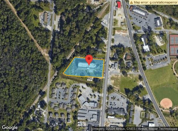  427 S Main St, Statesboro, GA Parcel Map