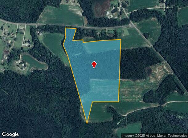  Clark Rd, Lillington, NC Parcel Map