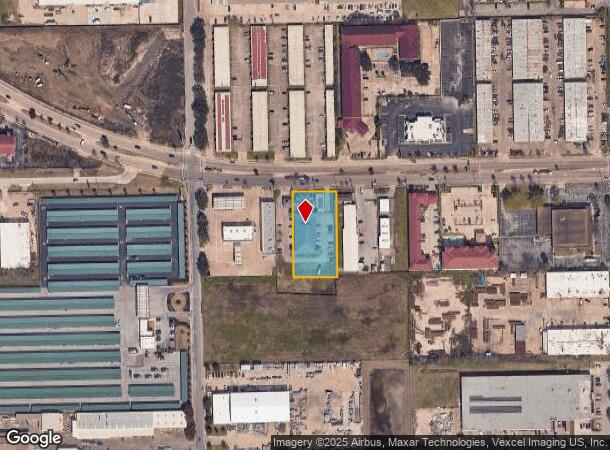 9000 Airport Blvd, Houston, TX Parcel Map