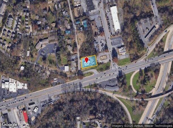  1 Hansel Ave, Asheville, NC Parcel Map