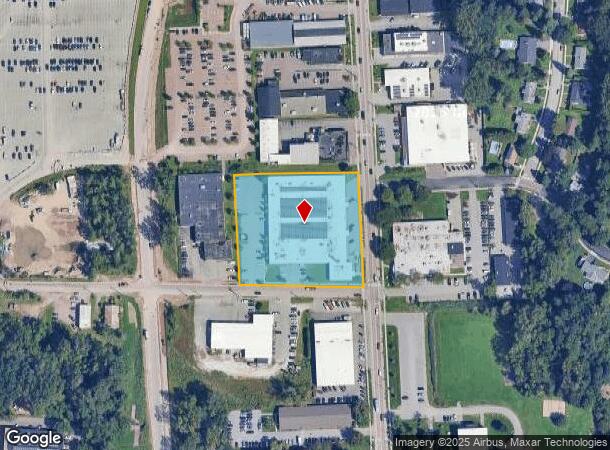 747 Pine St, Burlington, VT Parcel Map