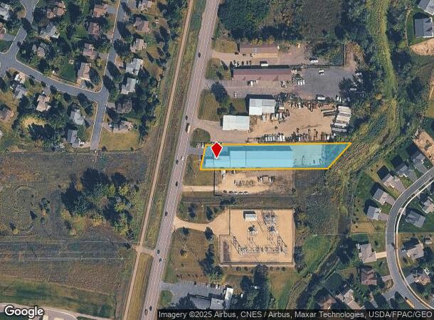  15587 Forest Blvd N, Hugo, MN Parcel Map