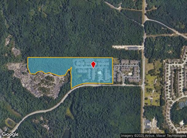  6952 Forest Lake Pkwy, Lithonia, GA Parcel Map