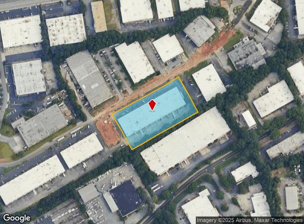  6424 Warren Dr, Norcross, GA Parcel Map